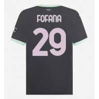 Maglie da calcio AC Milan Youssouf Fofana #29 Terza Maglia 2024-25 Manica Corta